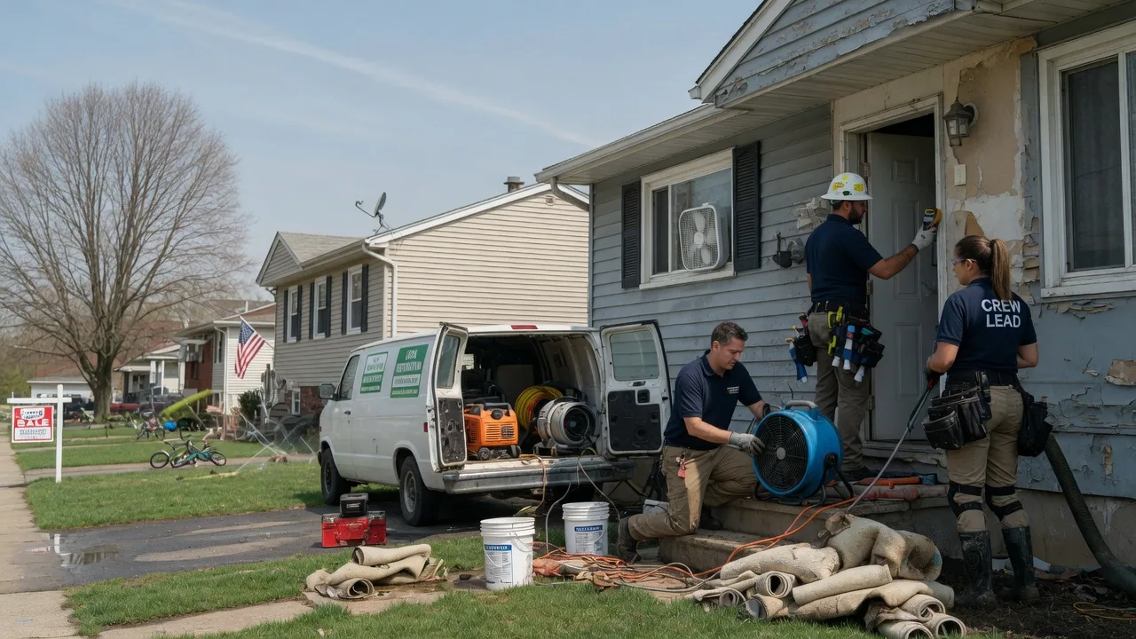 Flood Cleanup in Lexington, MI near me